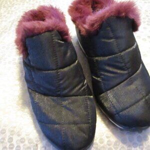 new spyder fur line boots sz 8.5 M conway black